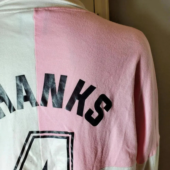 asos The Ragged Priest Oversized Rugby Shirt Dress with Back Print Women's XS - Picture 11 of 15